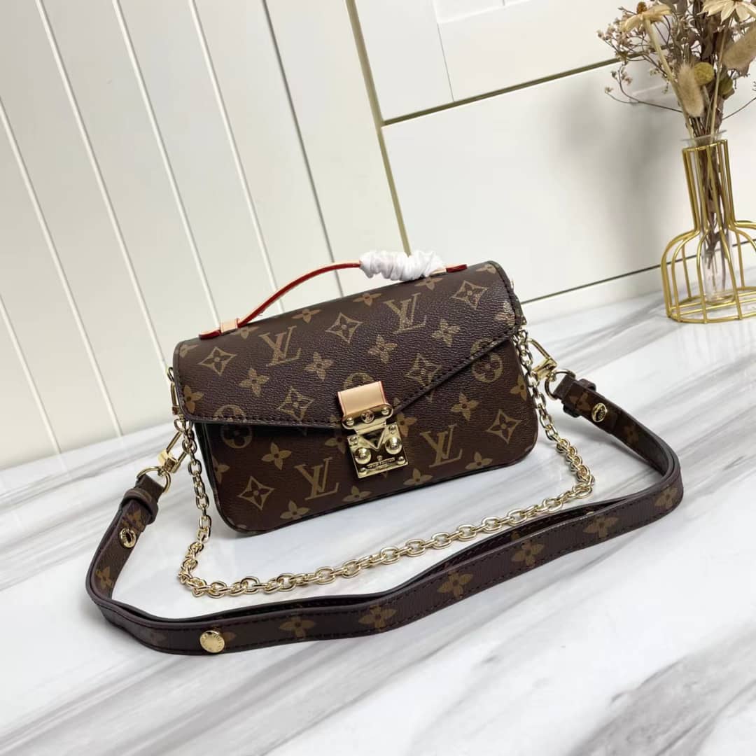 Louis Vuitton Small Brown and Gold – Zeefashions